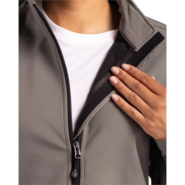 Clique Tempo Recycled Stretch Softshell Womens Full Zip J...
