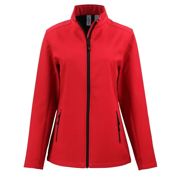 Clique Tempo Recycled Stretch Softshell Womens Full Zip J...