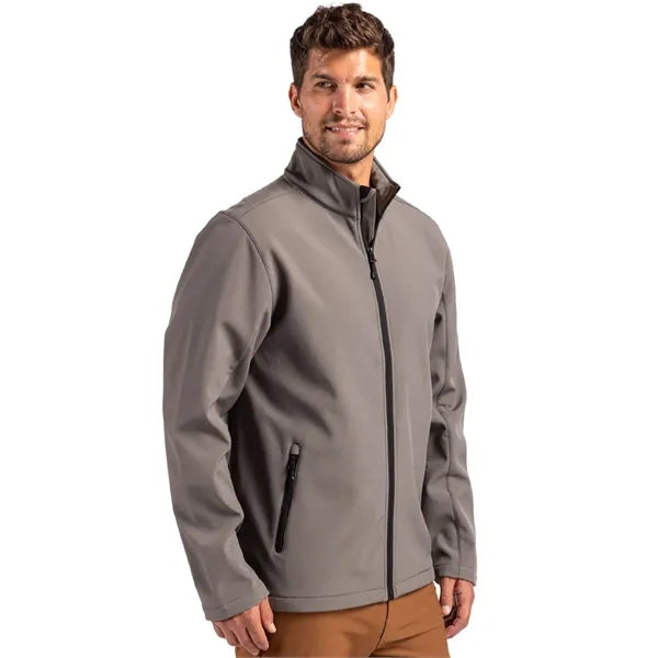 Clique Tempo Recycled Stretch Softshell Mens Full Zip Jacket