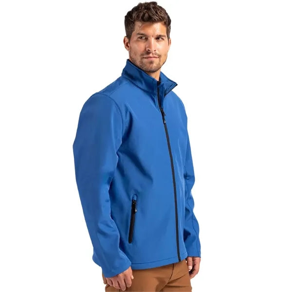 Clique Tempo Recycled Stretch Softshell Mens Full Zip Jacket