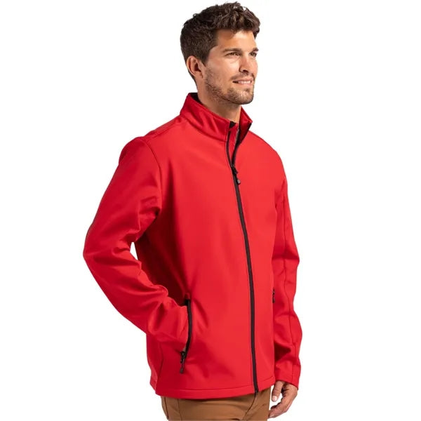 Clique Tempo Recycled Stretch Softshell Mens Full Zip Jacket