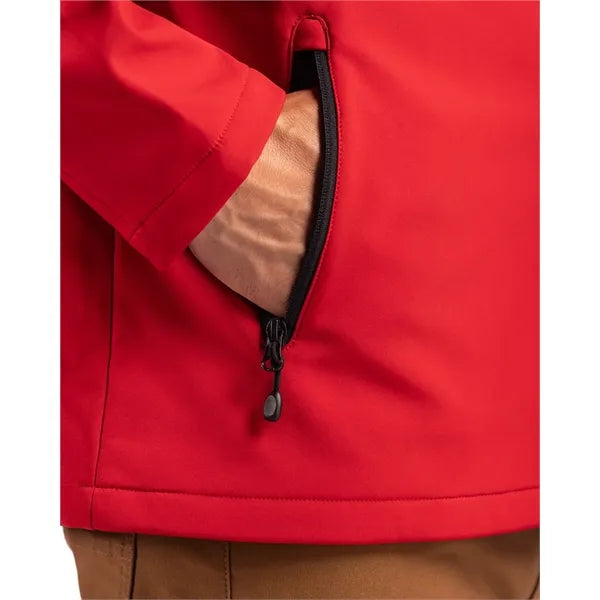 Clique Tempo Recycled Stretch Softshell Mens Full Zip Jacket