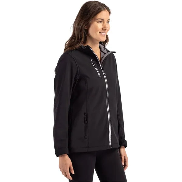 Clique Telemark Recycled Stretch Softshell Womens Full Zi...