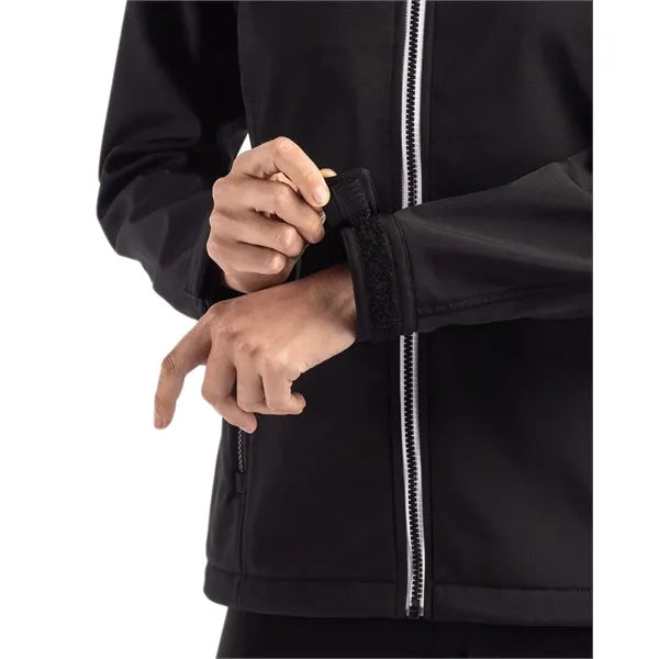 Clique Telemark Recycled Stretch Softshell Womens Full Zi...