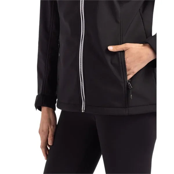 Clique Telemark Recycled Stretch Softshell Womens Full Zi...