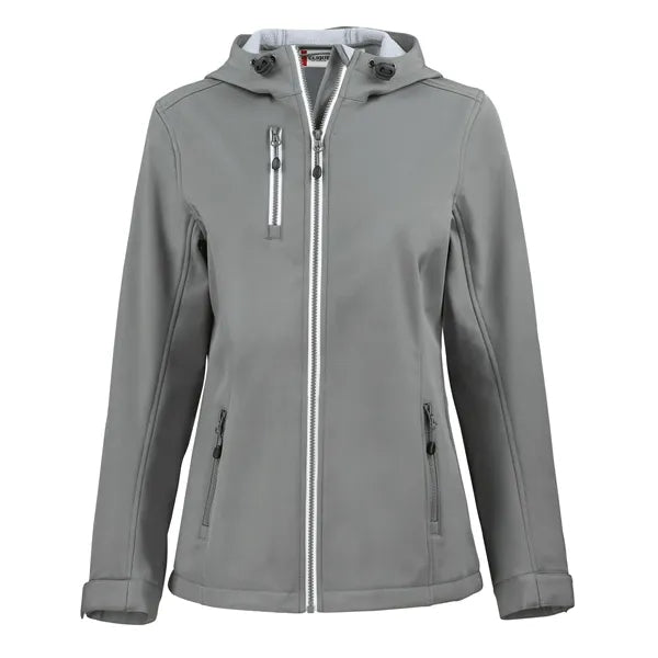 Clique Telemark Recycled Stretch Softshell Womens Full Zi...