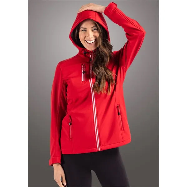 Clique Telemark Recycled Stretch Softshell Womens Full Zi...