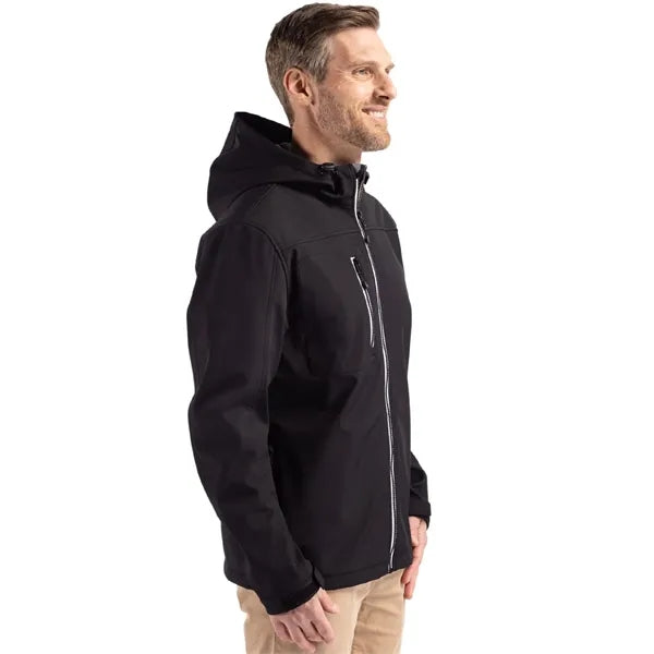 Clique Telemark Recycled Stretch Softshell Mens Full Zip ...