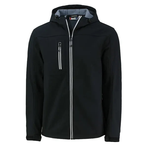 Clique Telemark Recycled Stretch Softshell Mens Full Zip ...