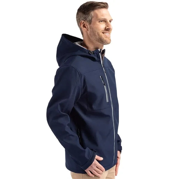 Clique Telemark Recycled Stretch Softshell Mens Full Zip ...