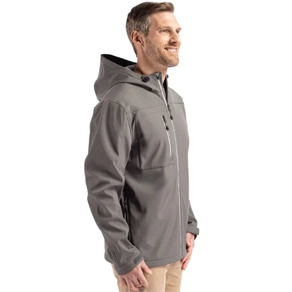 Clique Telemark Recycled Stretch Softshell Mens Full Zip ...