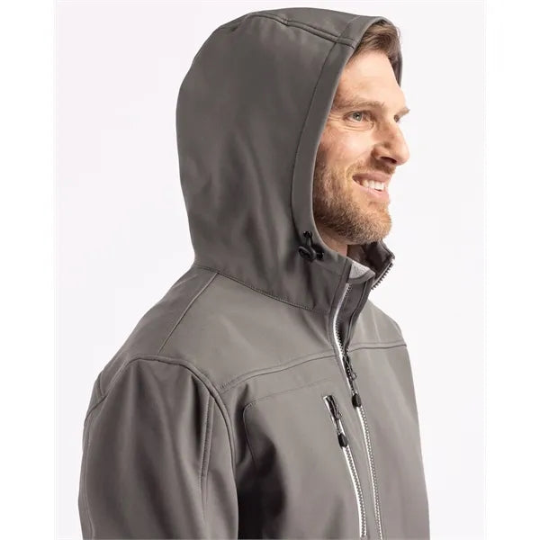 Clique Telemark Recycled Stretch Softshell Mens Full Zip ...
