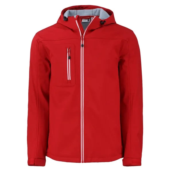 Clique Telemark Recycled Stretch Softshell Mens Full Zip ...