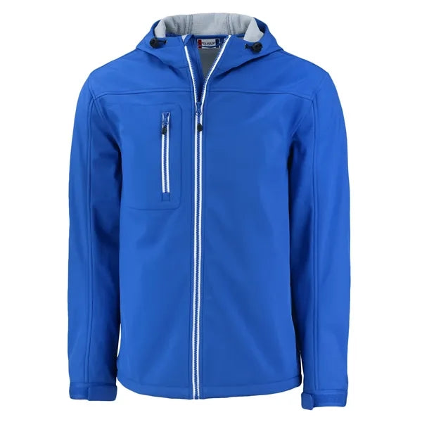 Clique Telemark Recycled Stretch Softshell Mens Full Zip ...