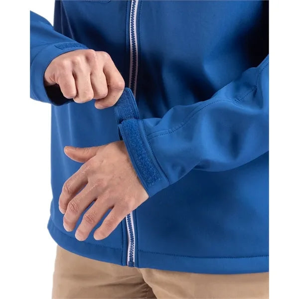Clique Telemark Recycled Stretch Softshell Mens Full Zip ...