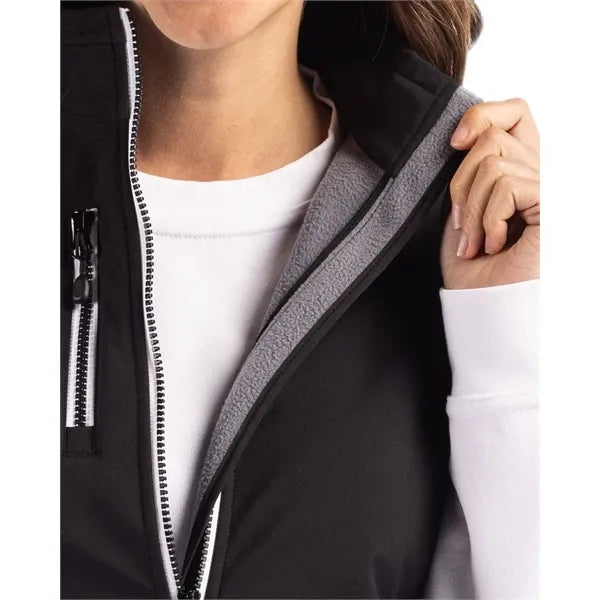 Clique Telemark Recycled Stretch Softshell Womens Full Zi...