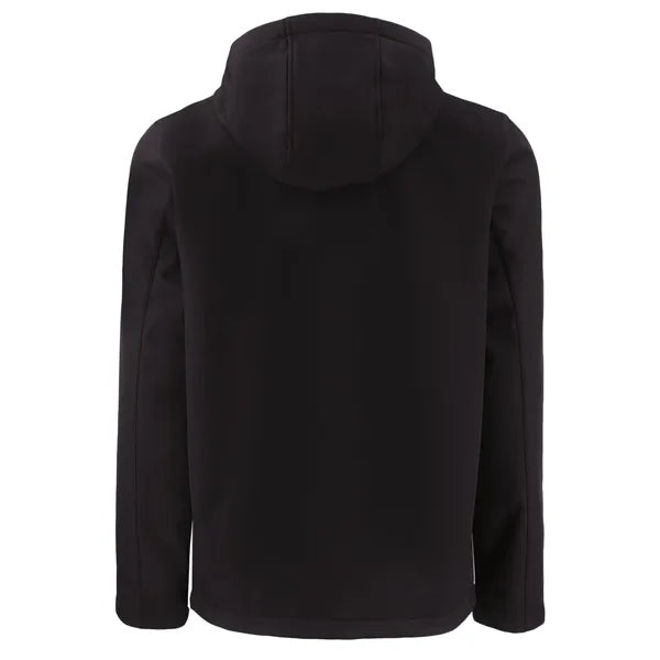 Clique Tempo Recycled Stretch Softshell Mens Full Zip Hoo...