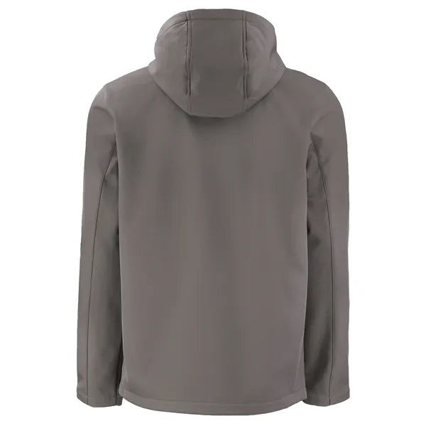 Clique Tempo Recycled Stretch Softshell Mens Full Zip Hoo...