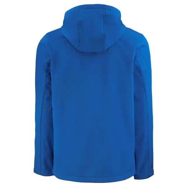 Clique Tempo Recycled Stretch Softshell Mens Full Zip Hoo...