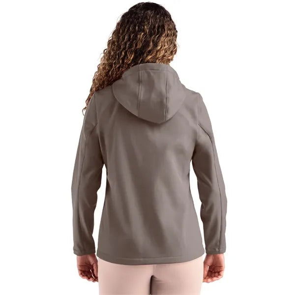 Clique Tempo Recycled Stretch Softshell Womens Full Zip H...