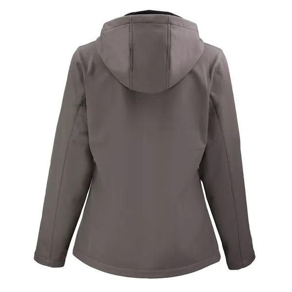 Clique Tempo Recycled Stretch Softshell Womens Full Zip H...