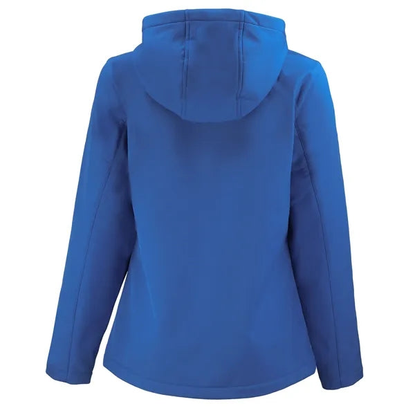 Clique Tempo Recycled Stretch Softshell Womens Full Zip H...