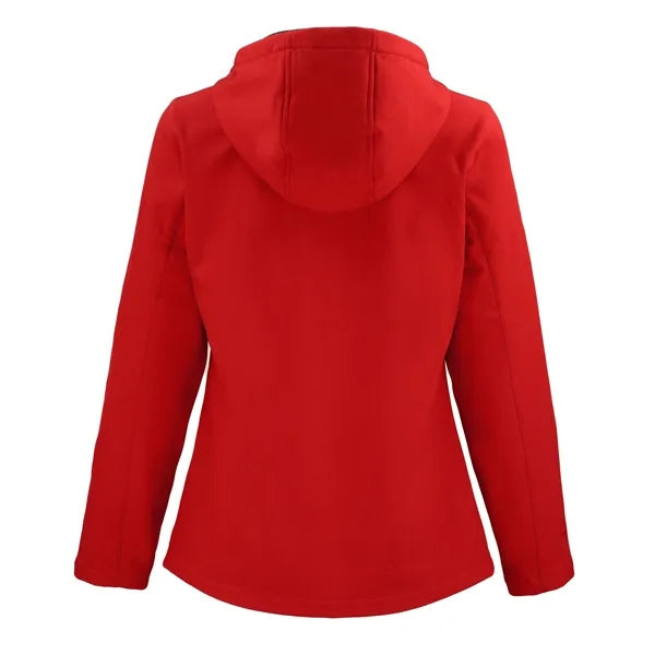 Clique Tempo Recycled Stretch Softshell Womens Full Zip H...