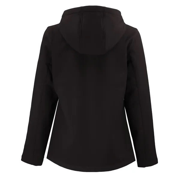 Clique Tempo Recycled Stretch Softshell Womens Full Zip H...