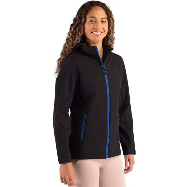 Clique Tempo Recycled Stretch Softshell Womens Full Zip H...