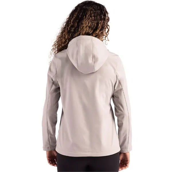 Clique Tempo Recycled Stretch Softshell Womens Full Zip H...