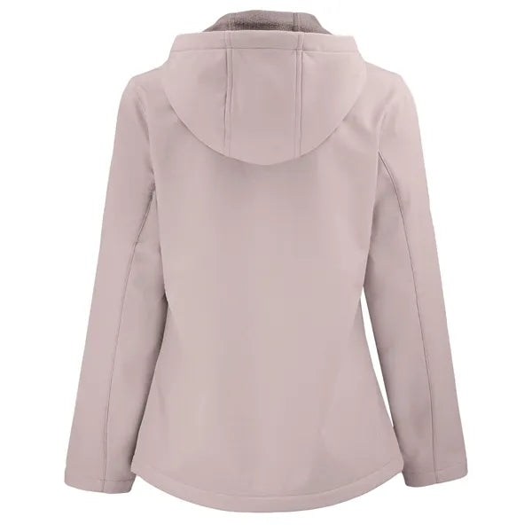 Clique Tempo Recycled Stretch Softshell Womens Full Zip H...