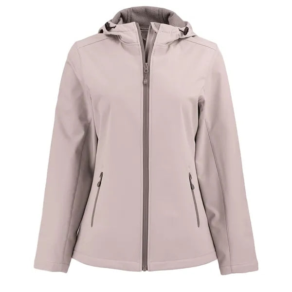 Clique Tempo Recycled Stretch Softshell Womens Full Zip H...