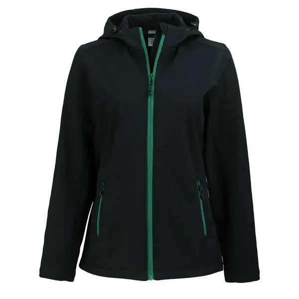 Clique Tempo Recycled Stretch Softshell Womens Full Zip H...