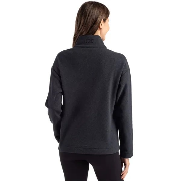 Cutter & Buck Hunts Point Recycled Fleece Womens Hybrid S...