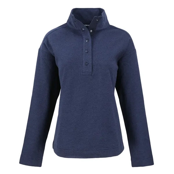 Cutter & Buck Hunts Point Recycled Fleece Womens Hybrid S...