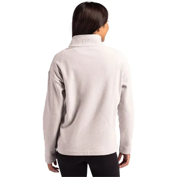 Cutter & Buck Hunts Point Recycled Fleece Womens Hybrid S...