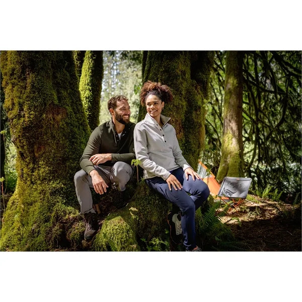 Cutter & Buck Hunts Point Recycled Fleece Womens Hybrid S...