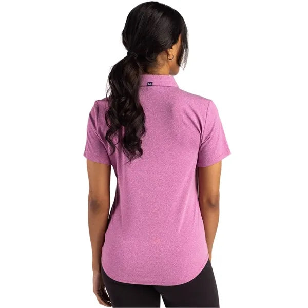 Cutter & Buck Forge Recycled Four-Way Stretch Womens Polo