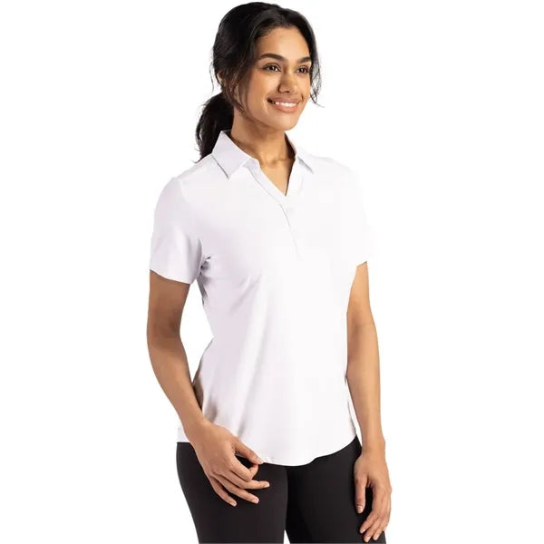 Cutter & Buck Forge Recycled Four-Way Stretch Womens Polo