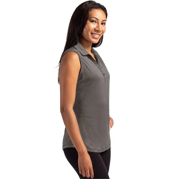 Cutter & Buck Forge Recycled Four-Way Stretch Womens Slee...