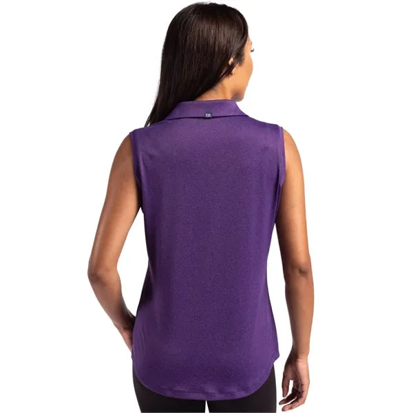 Cutter & Buck Forge Recycled Four-Way Stretch Womens Slee...