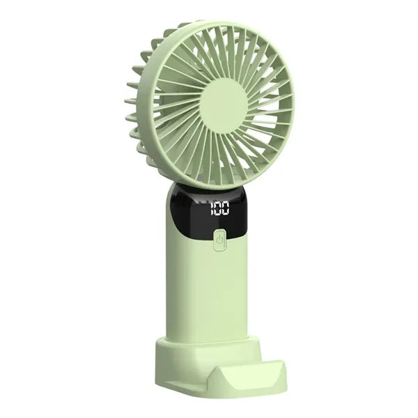Rechargeable Mini Fan with Phone Stand