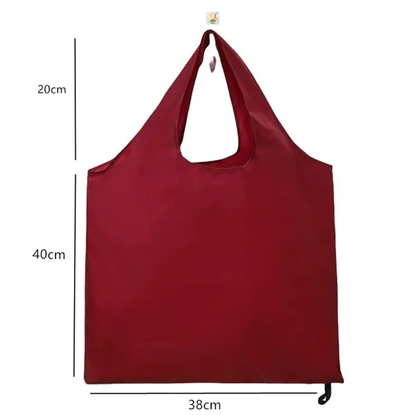 Foldable Polyester Shopping Tote Bag
