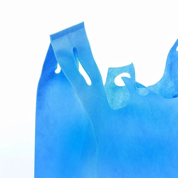 T-Shirt Style Non-Woven Grocery Tote With Gusset