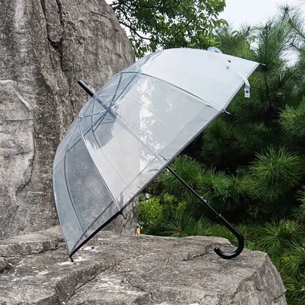 Oversized Clear Bubble Dome Umbrella 47"