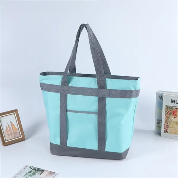28 Can Insulated Soft Cooler Tote With PEVA Lining