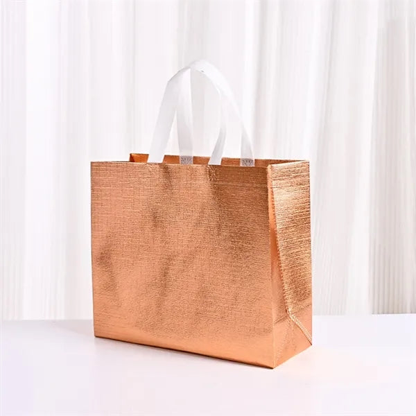 Metallic Laminated Non-Woven Shopping Tote Bag