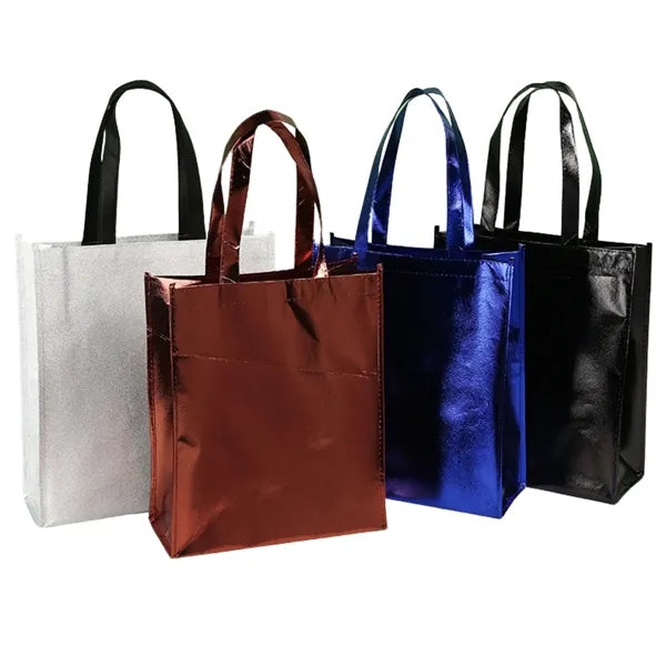 Metallic Laminated Non-Woven Tote Bag