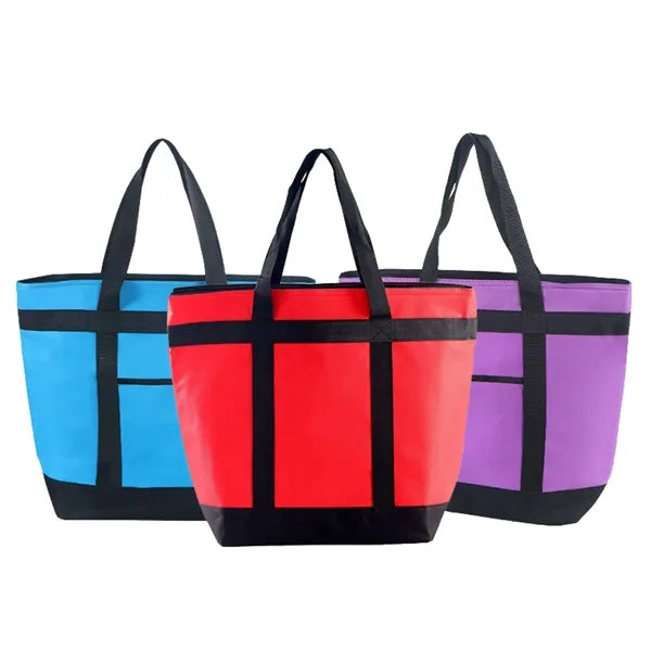 28 Can Insulated Soft Cooler Tote With PEVA Lining