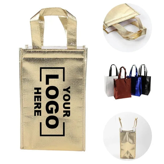 Metallic Laminated Non-Woven Tote Bag